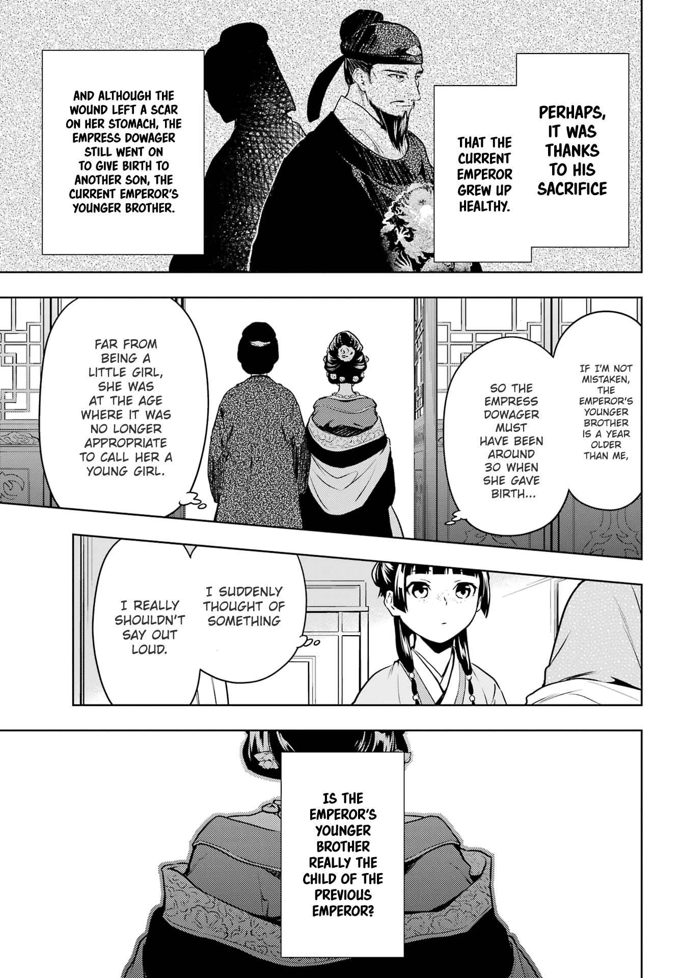 Kusuriya no Hitorigoto Chapter 55.2 - Page 21 in English