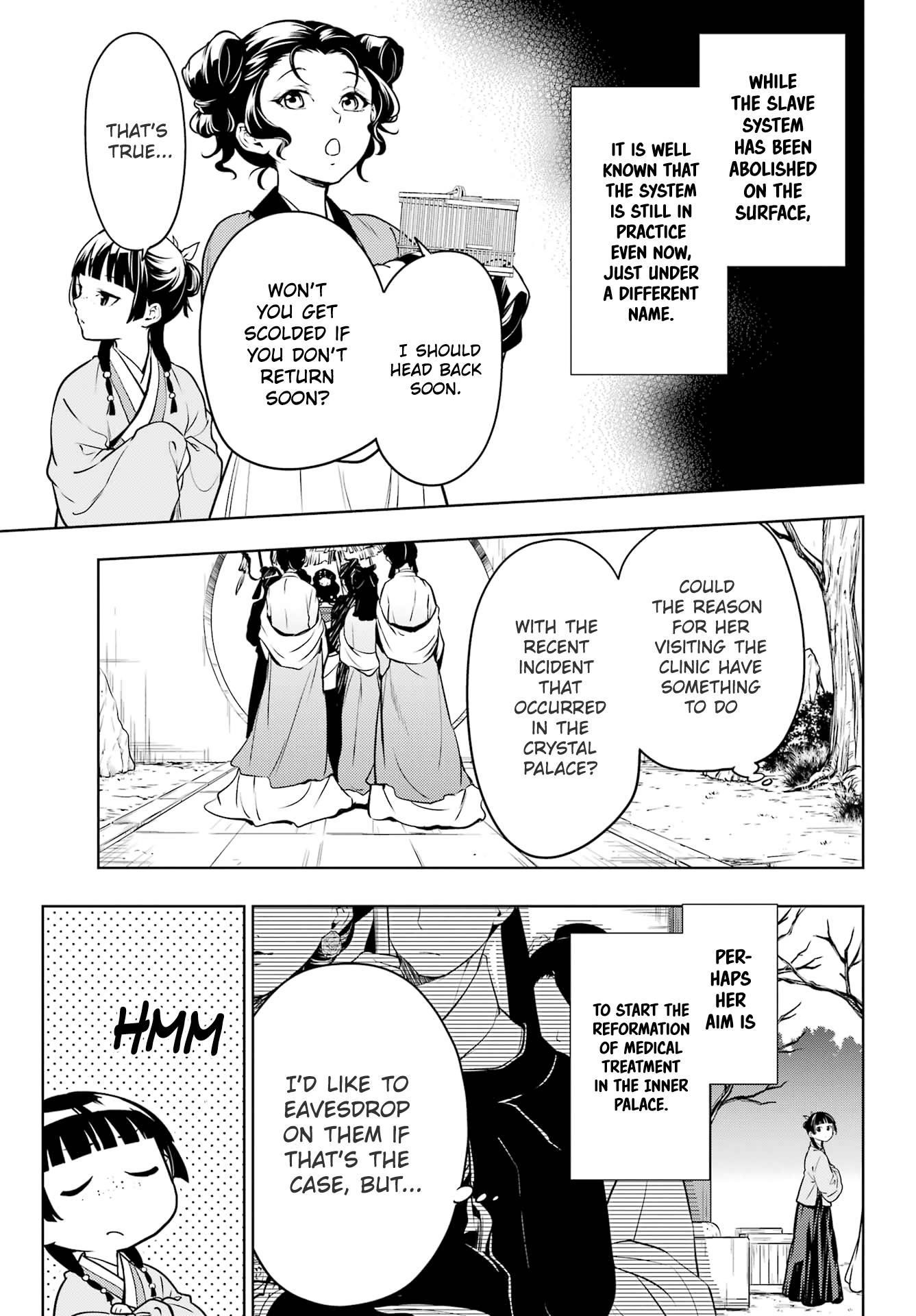 Kusuriya no Hitorigoto Chapter 55.2 - Page 9 in English