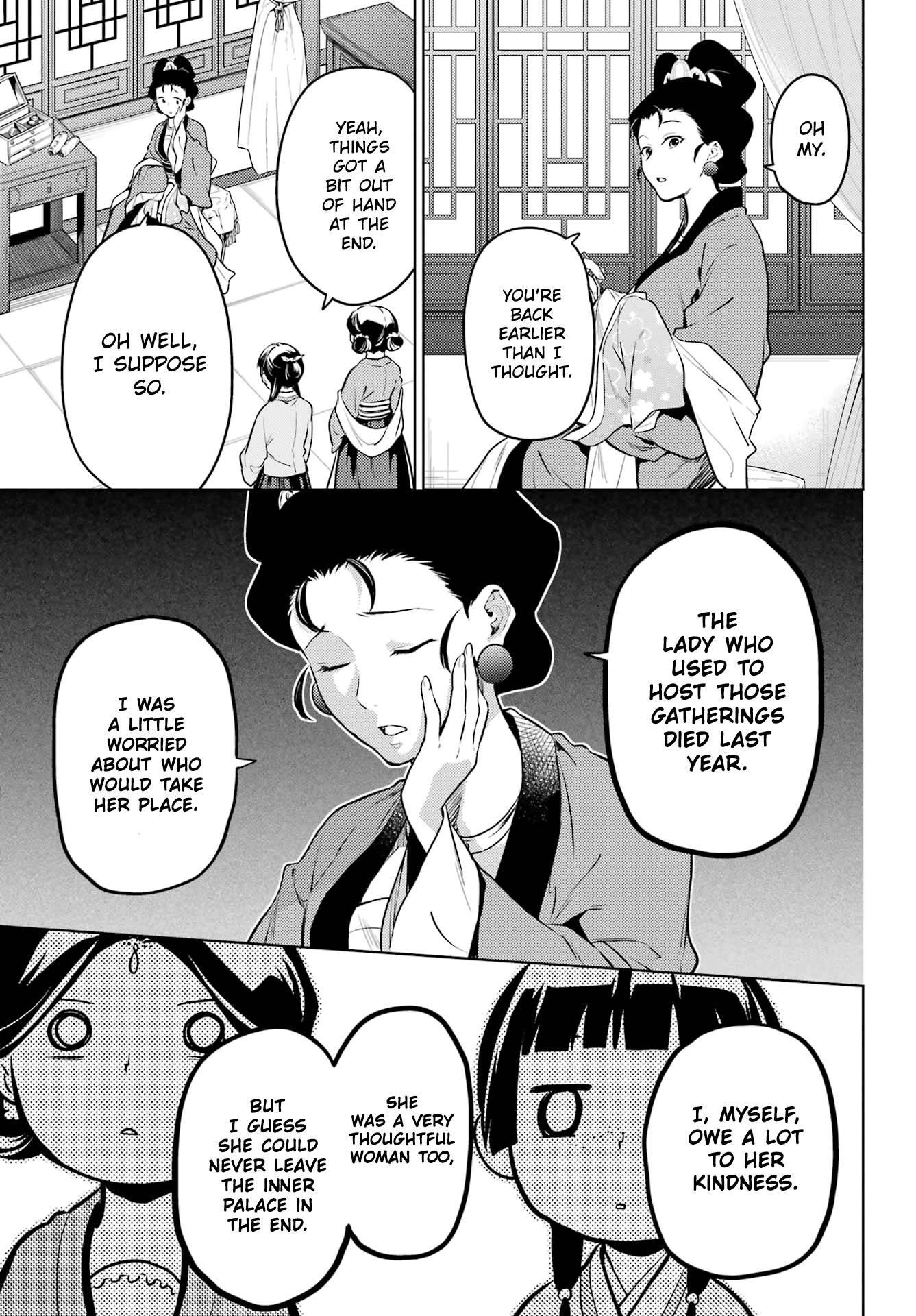 Kusuriya no Hitorigoto Chapter 59.2 - Page 21 in English