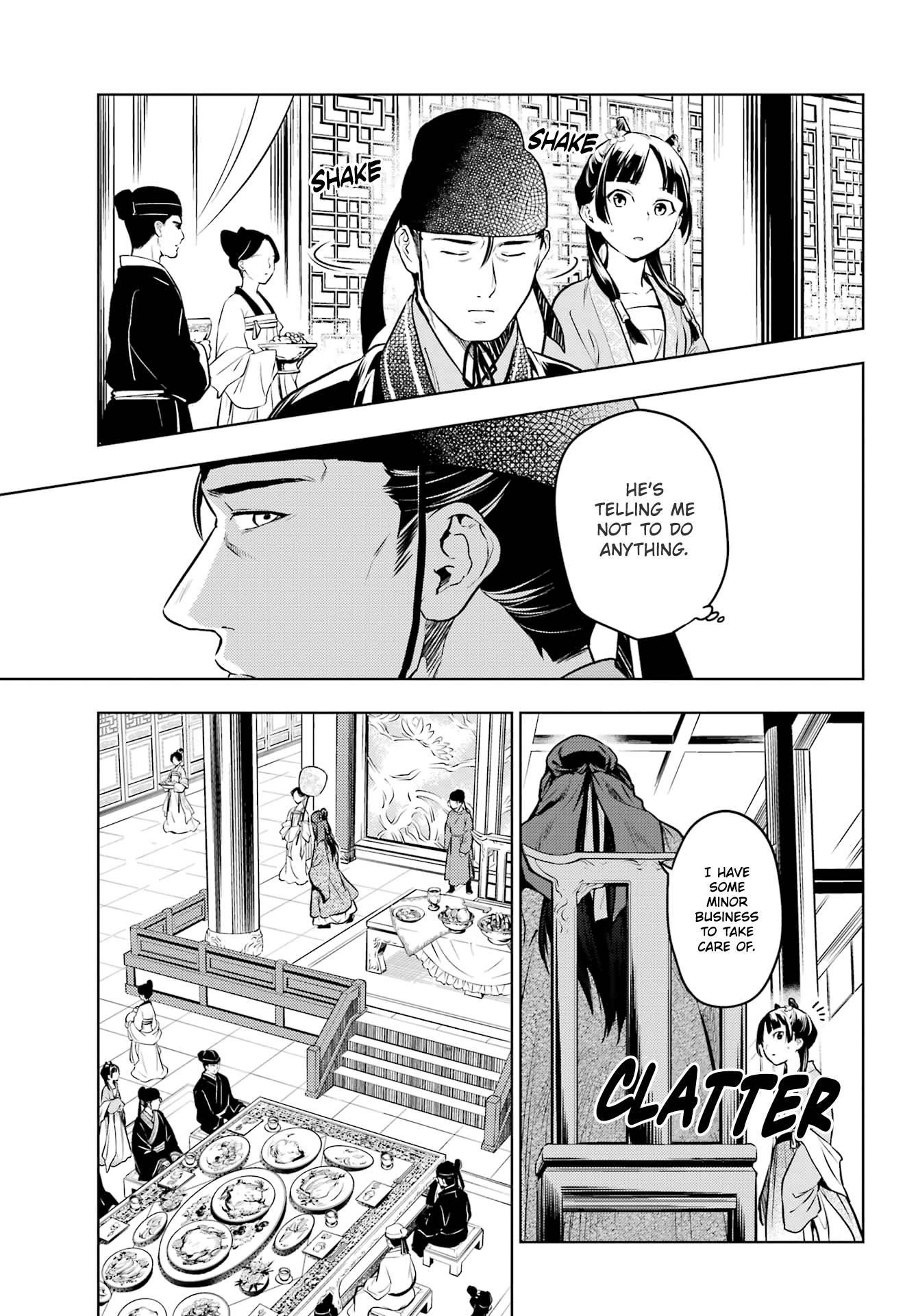 Kusuriya no Hitorigoto Chapter 61 - Page 15 in English