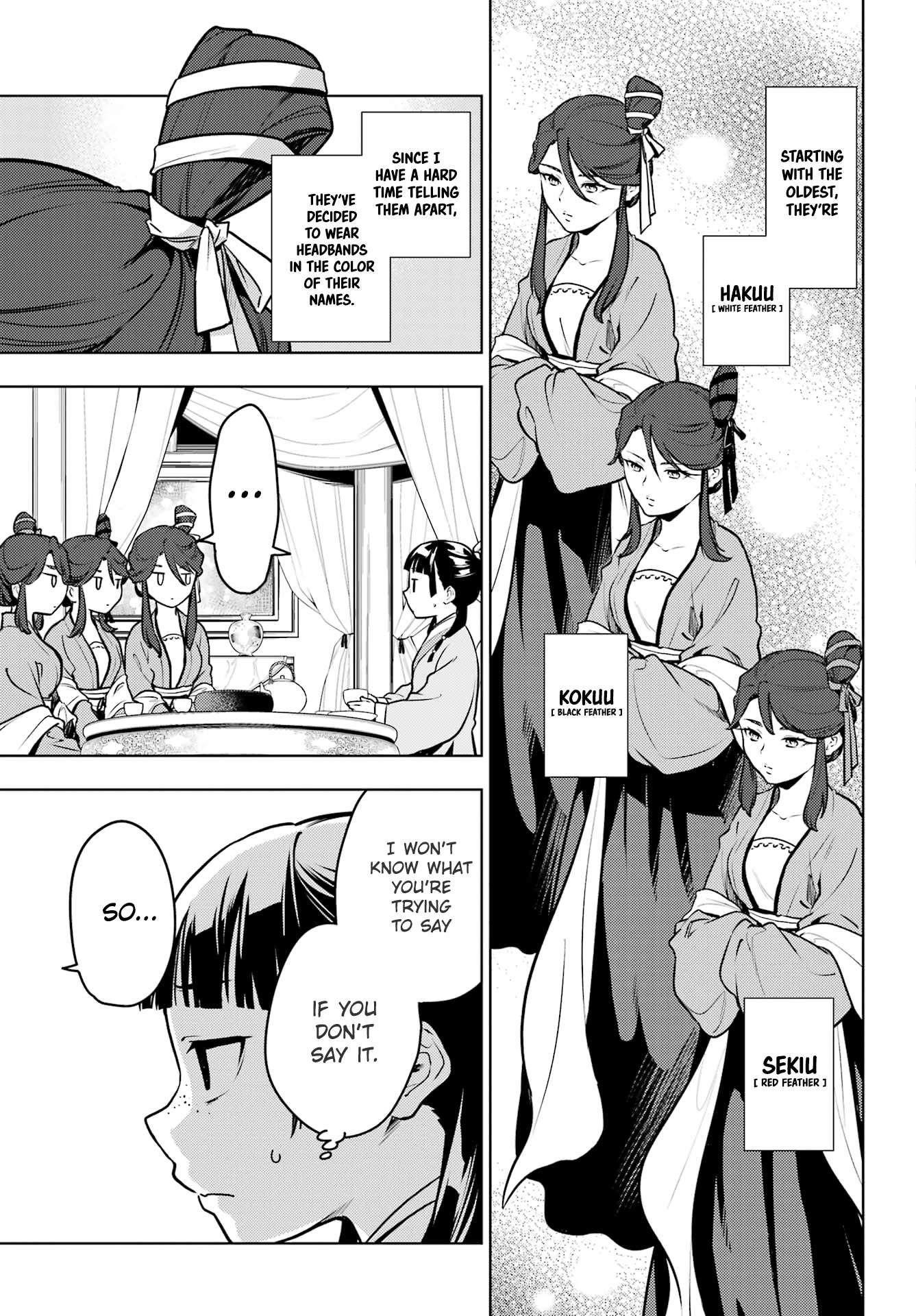 Kusuriya no Hitorigoto Chapter 66 - Page 3 in English