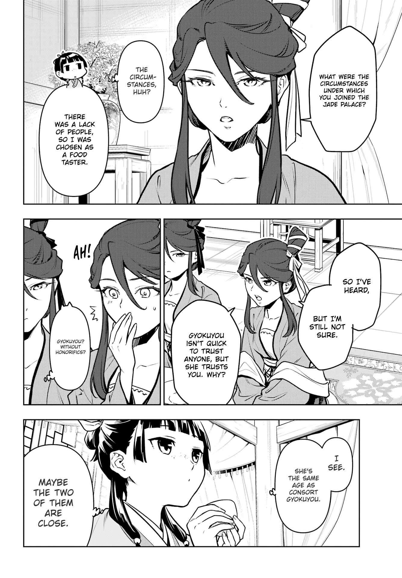 Kusuriya no Hitorigoto Chapter 66 - Page 4 in English