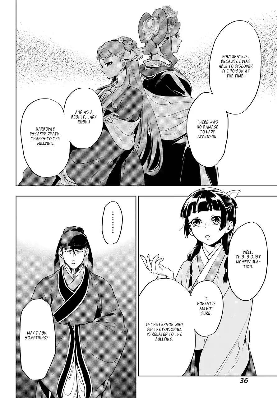 Kusuriya no Hitorigoto Chapter 9 - Page 32 in English