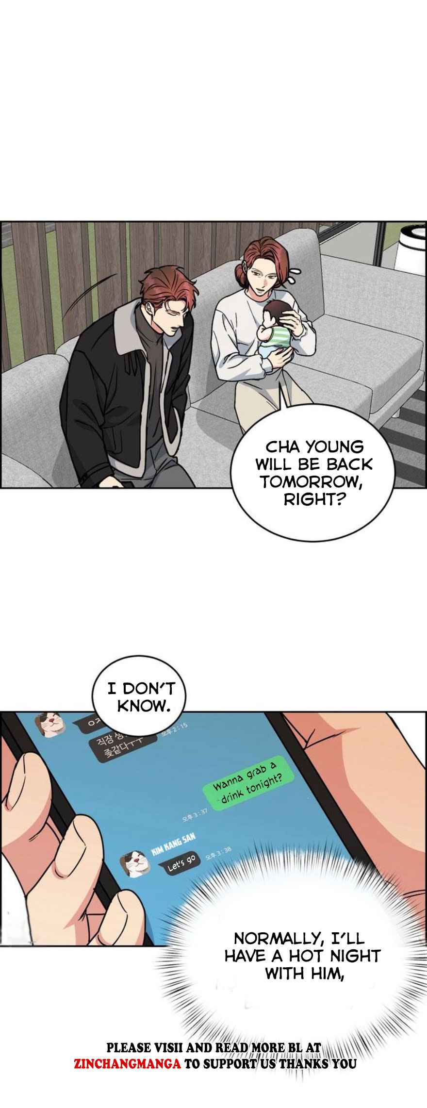 DOG AND BIRD Chapter 54.5 - Page 8 in English