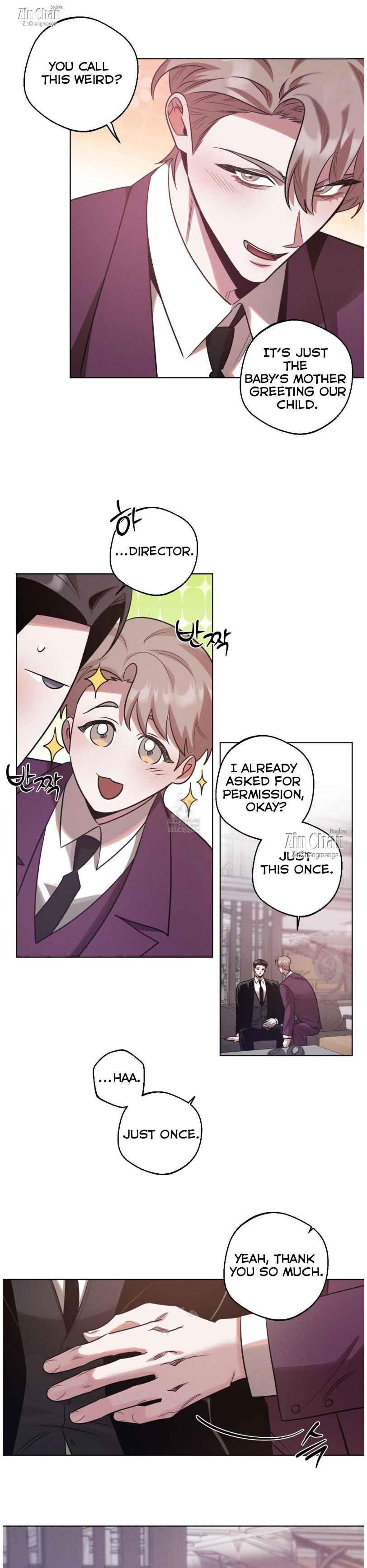 Accidental baby Chapter 17.5 - Page 9 in English