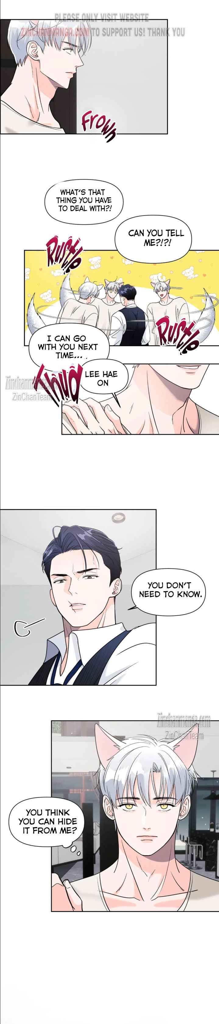 Lovely wolf Chapter 3.5 - Page 7 in English