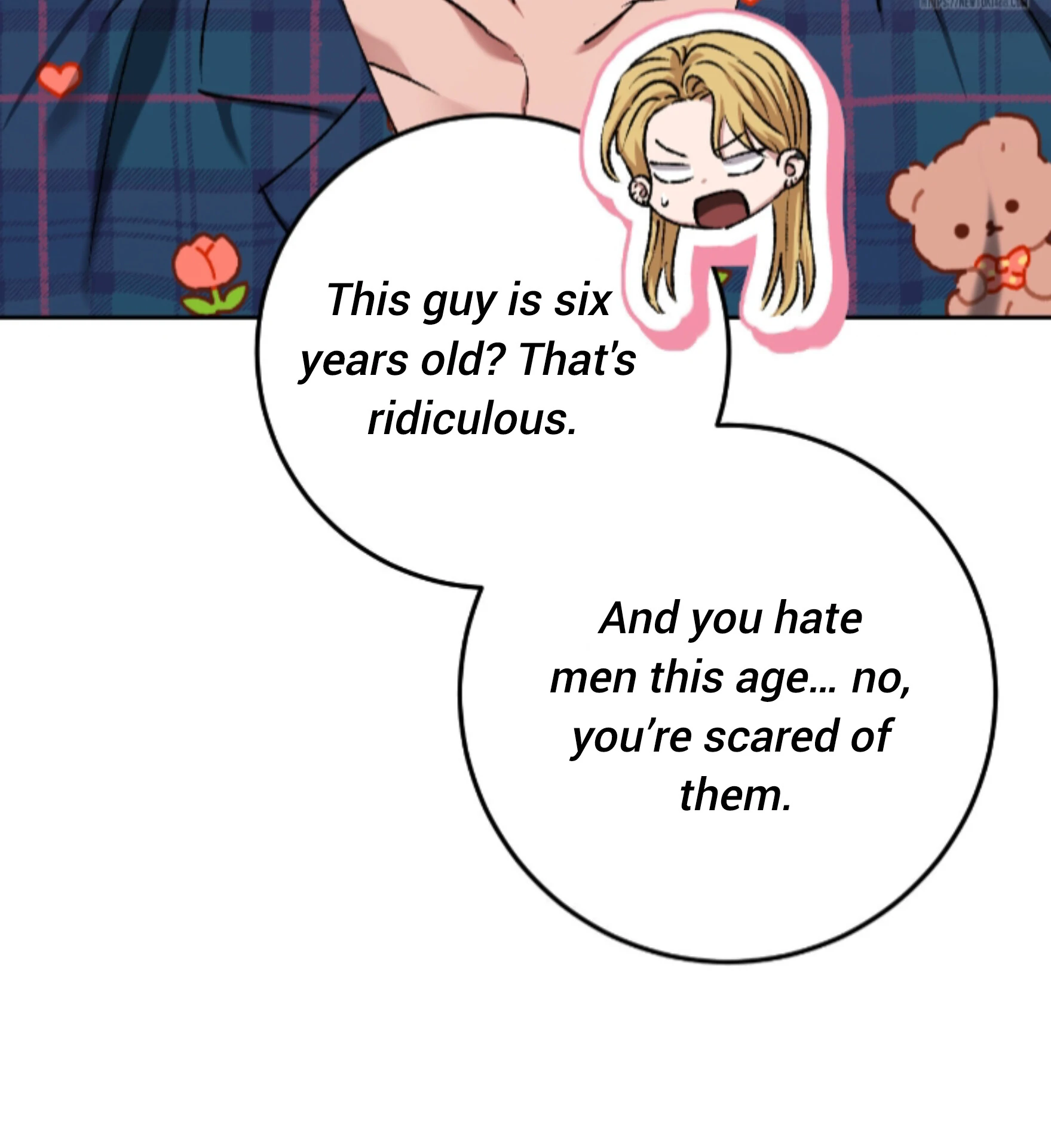 Baby’s so scary Chapter 16 - Page 22 in English