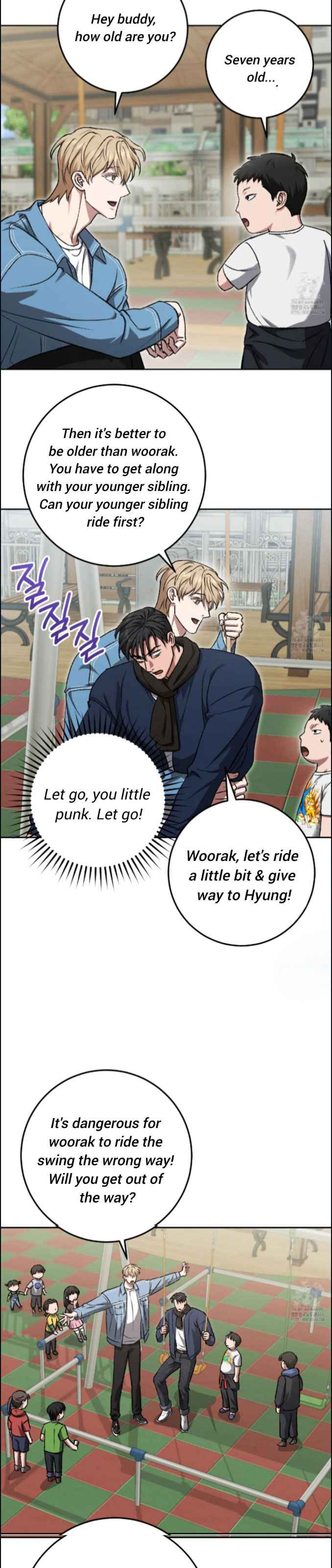 Baby’s so scary Chapter 17 - Page 16 in English
