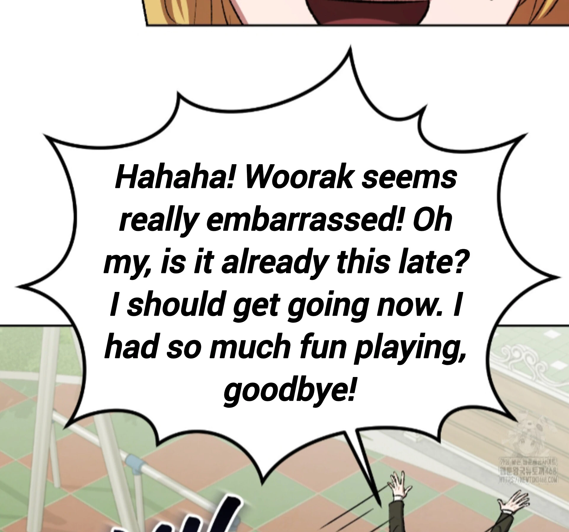 Baby’s so scary Chapter 18 - Page 13 in English