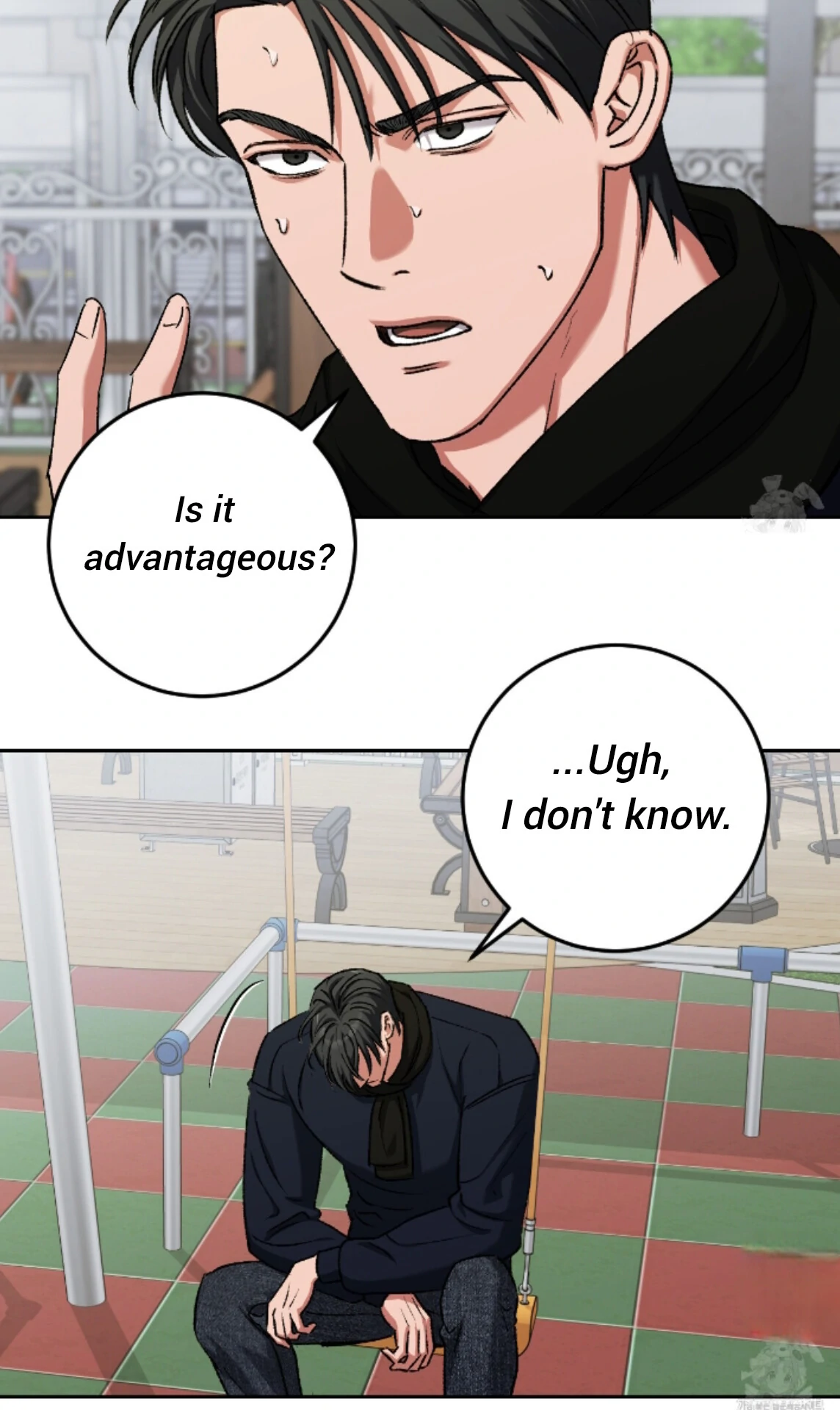 Baby’s so scary Chapter 18 - Page 22 in English