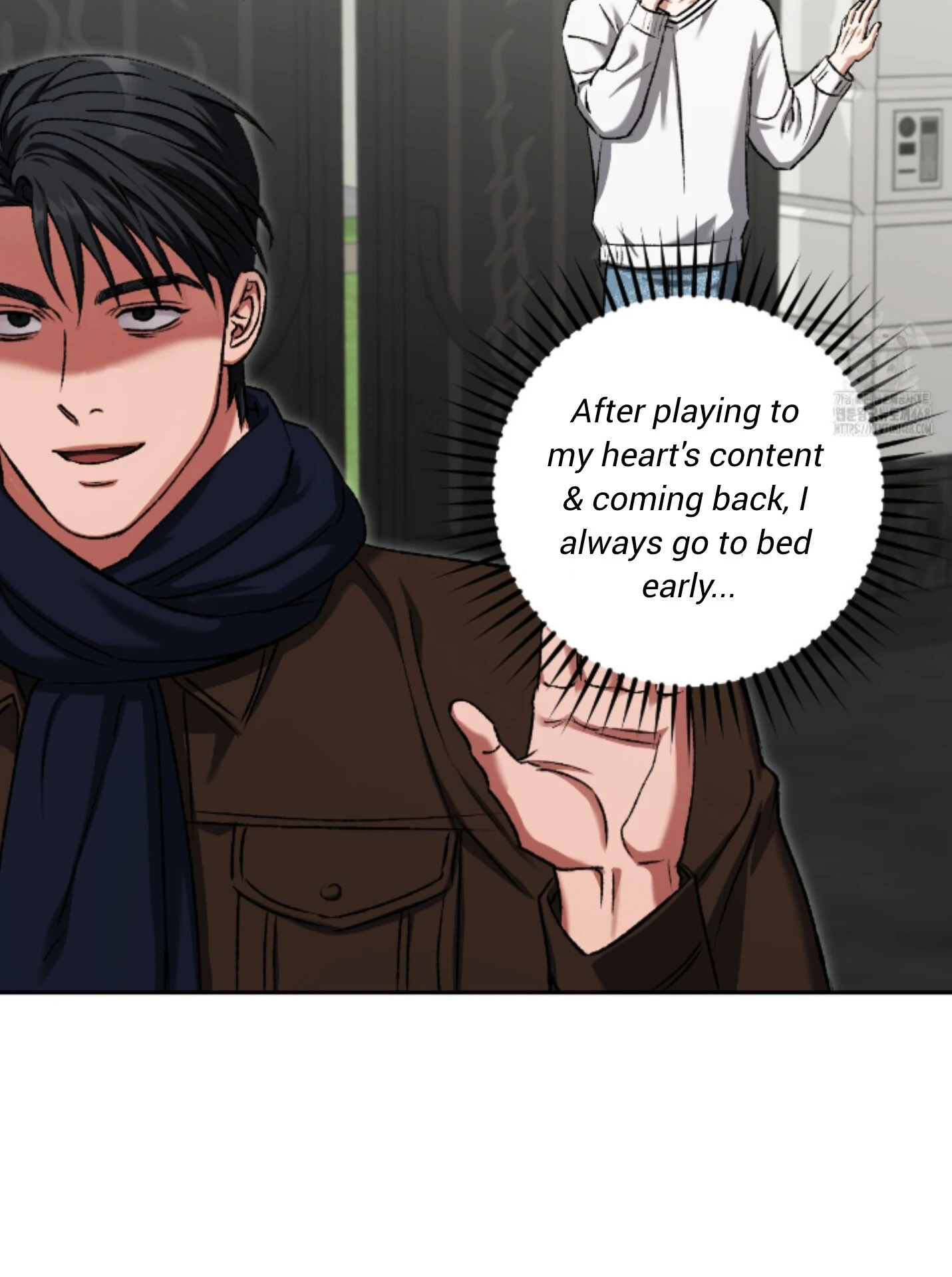 Baby’s so scary Chapter 18 - Page 56 in English