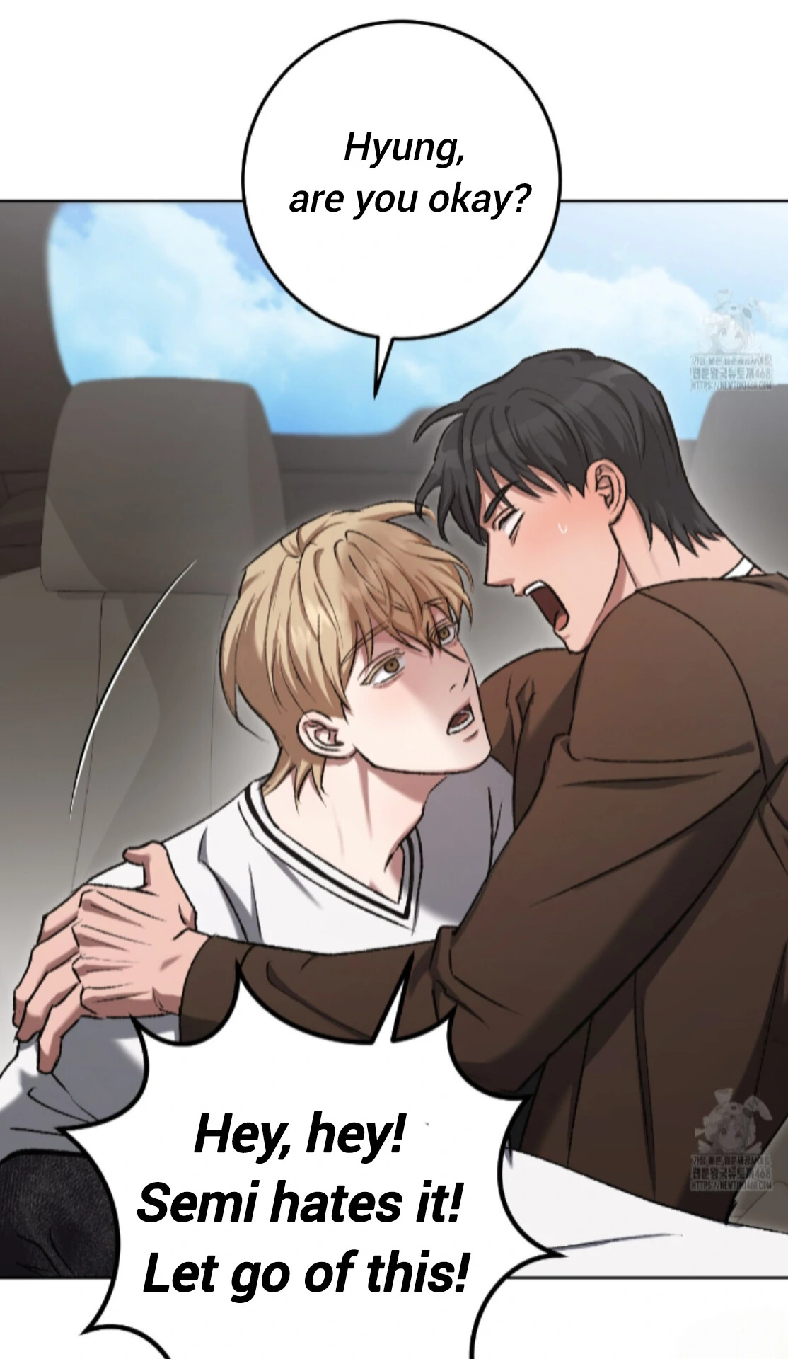 Baby’s so scary Chapter 19 - Page 85 in English