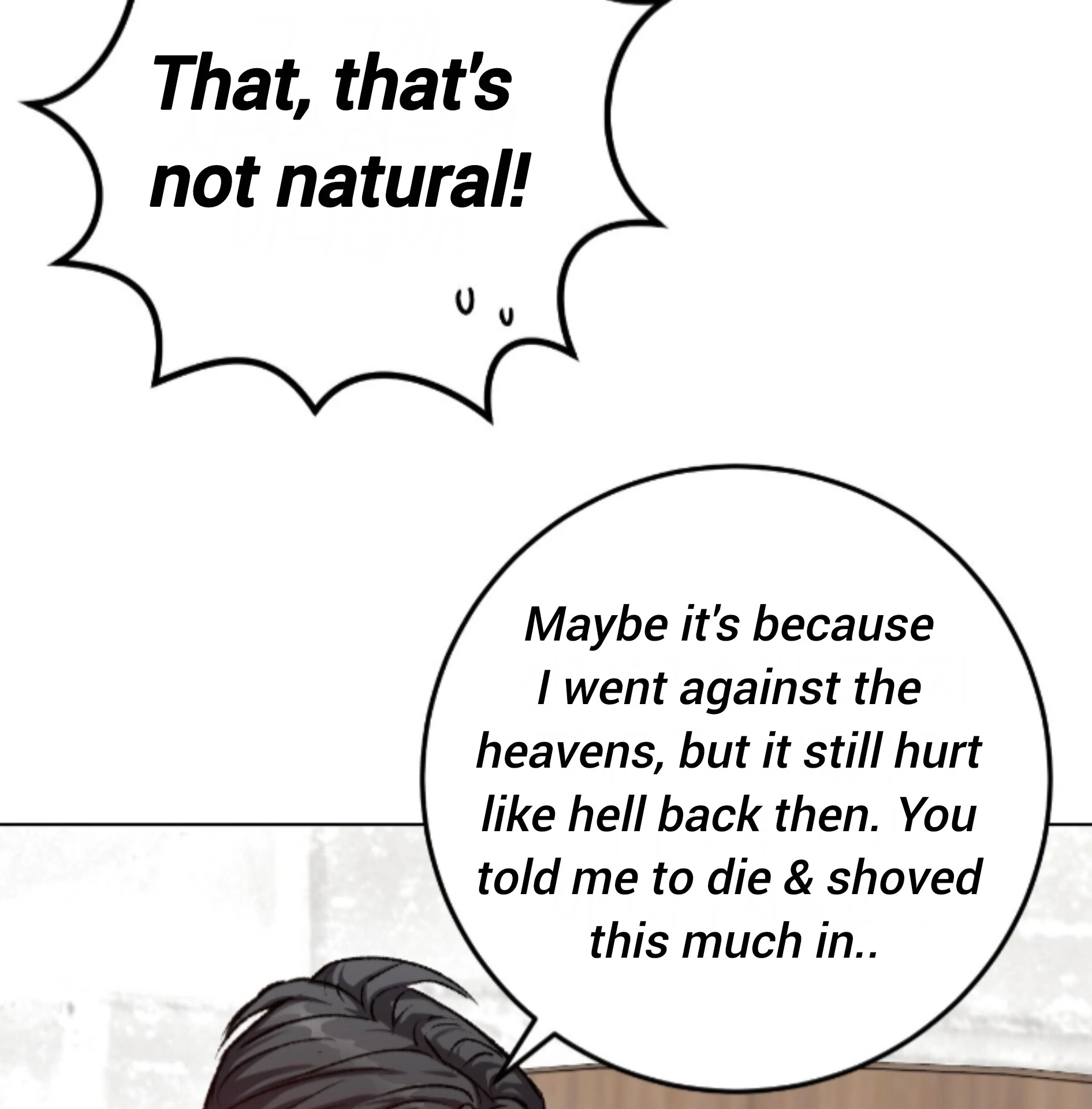 Baby’s so scary Chapter 22 - Page 13 in English