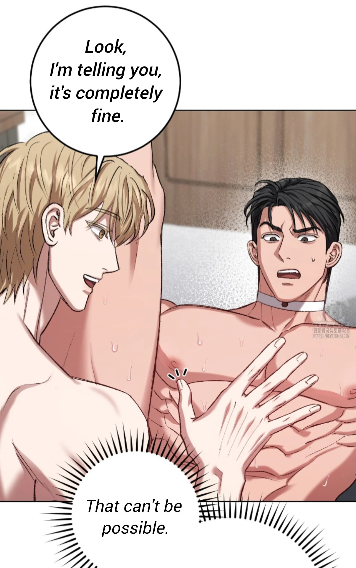 Baby’s so scary Chapter 22 - Page 38 in English