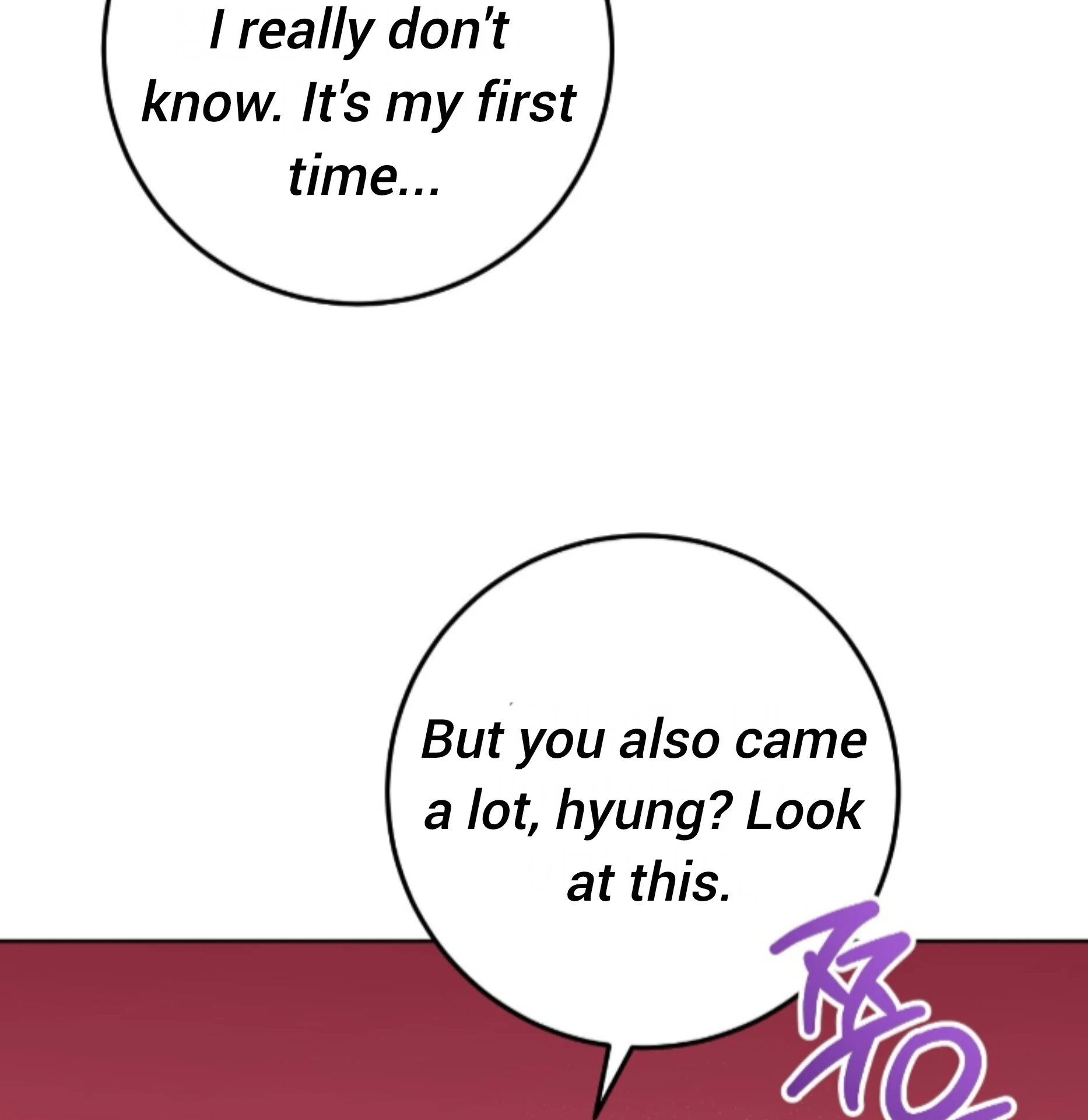 Baby’s so scary Chapter 23 - Page 8 in English