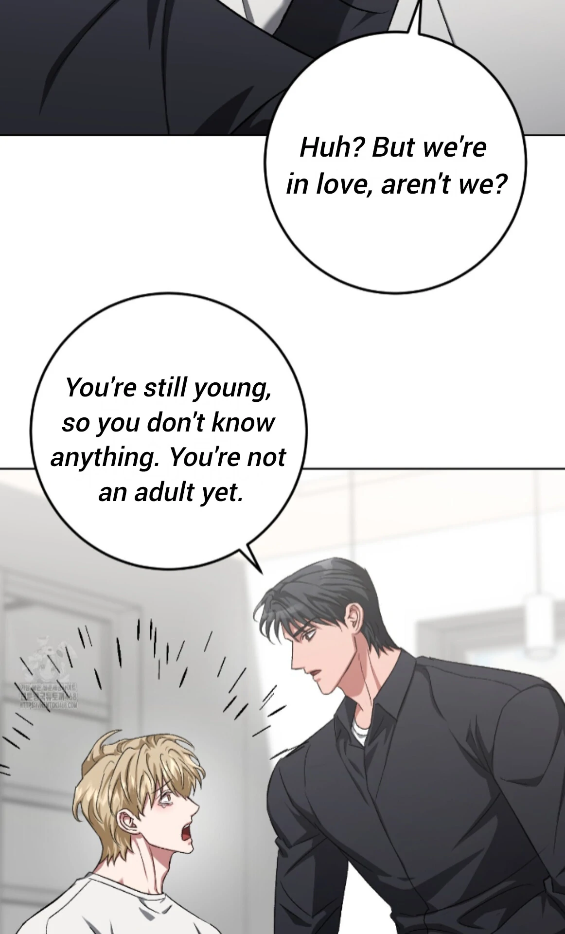 Baby’s so scary Chapter 28 - Page 8 in English