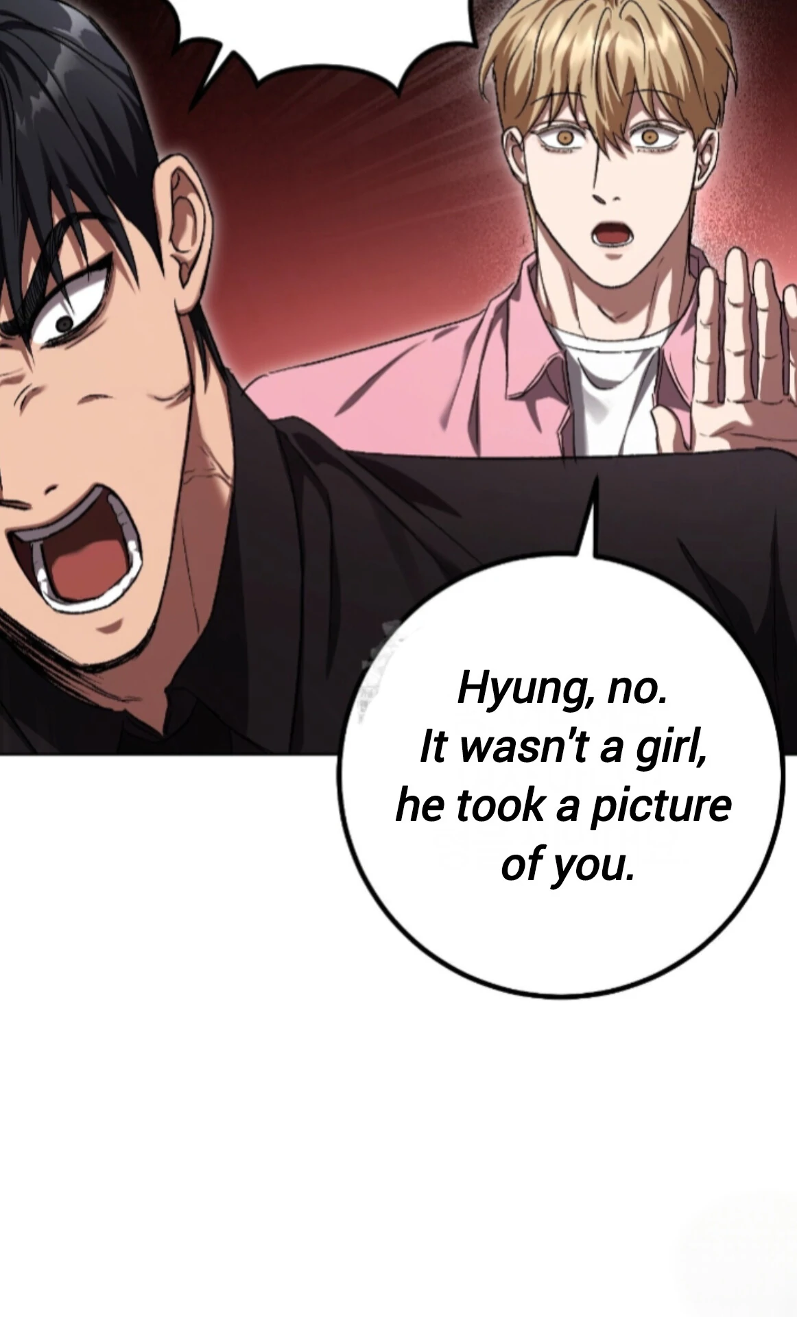 Baby’s so scary Chapter 35 - Page 56 in English