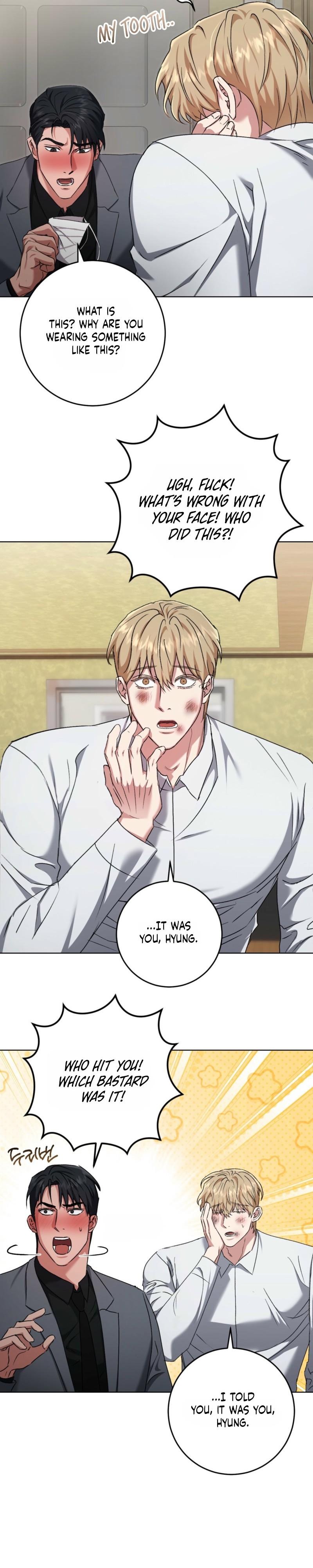 Baby’s so scary Chapter 39 - Page 18 in English