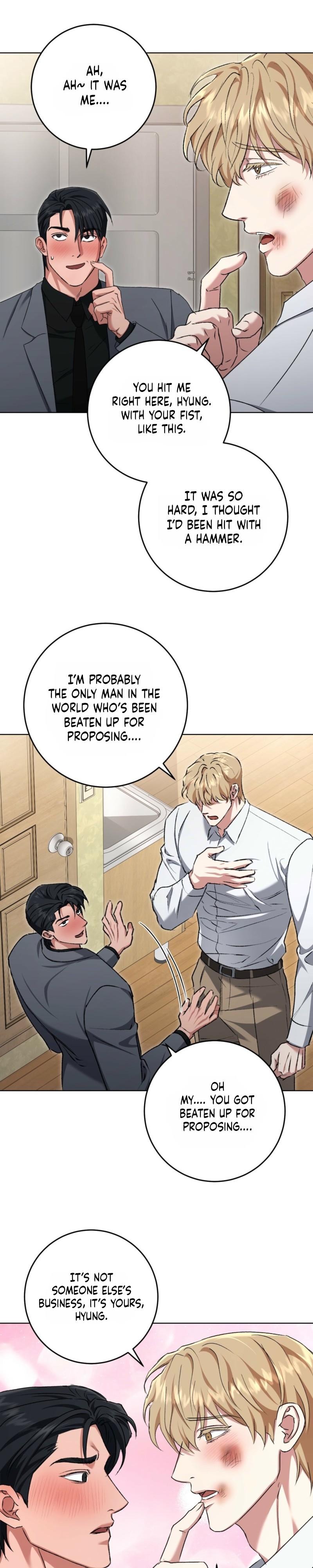 Baby’s so scary Chapter 39 - Page 19 in English