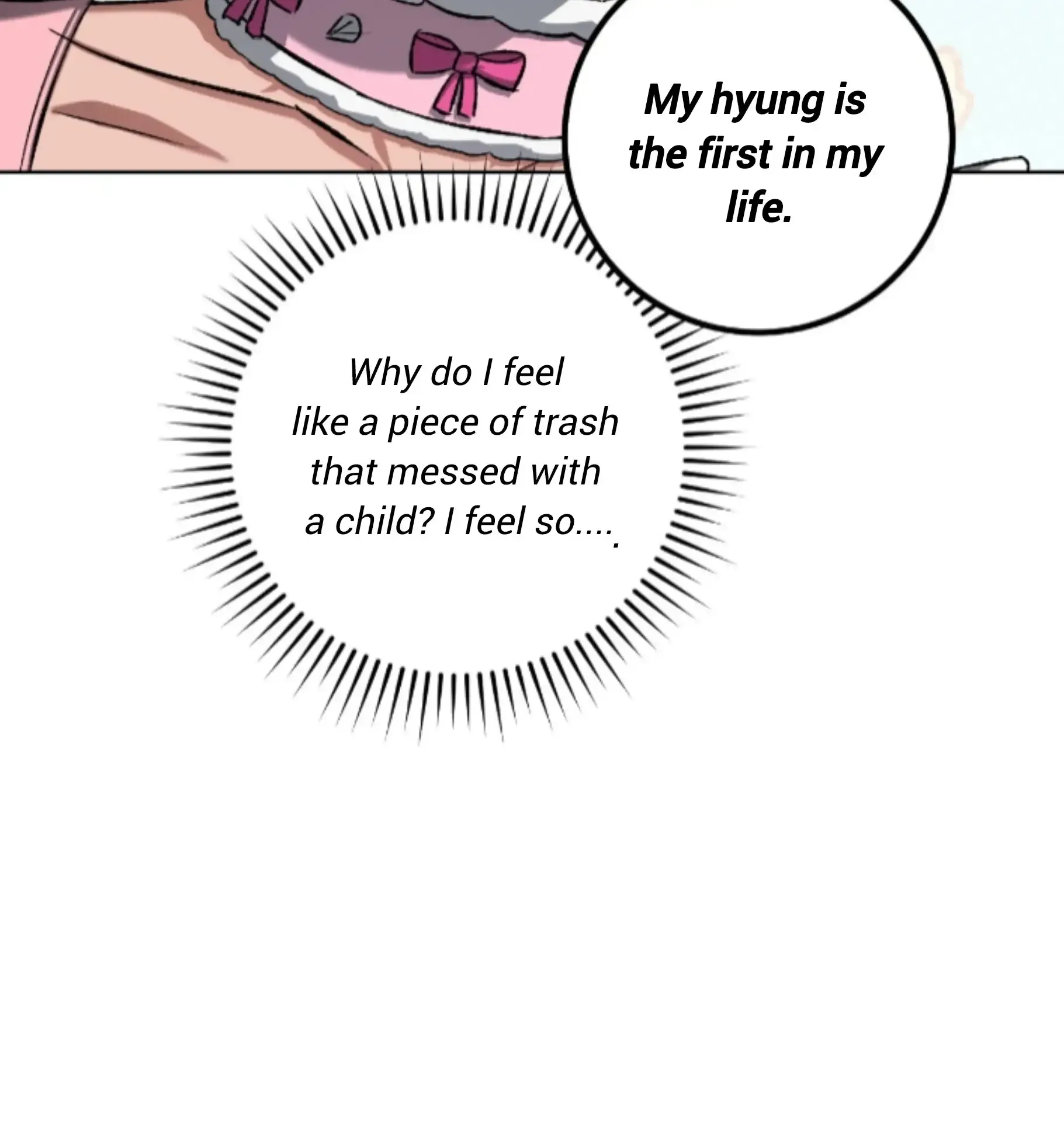 Baby’s so scary Chapter 8 - Page 31 in English