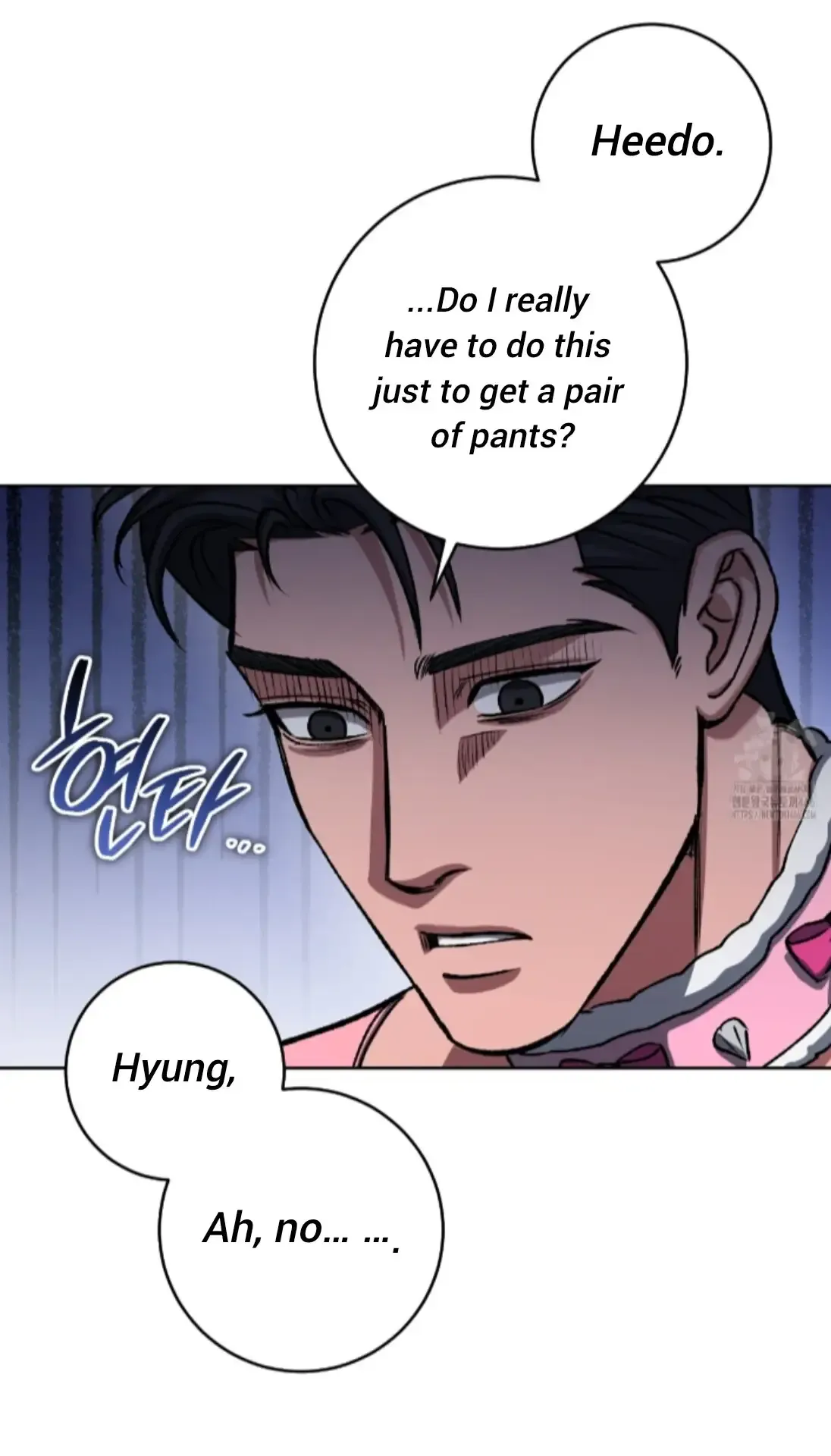 Baby’s so scary Chapter 8 - Page 46 in English