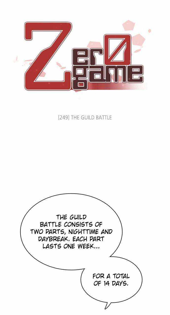 Zero Game Chapter 250 - Page 3 in English