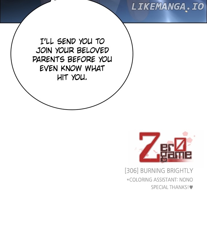 Zero Game Chapter 307 - Page 95 in English