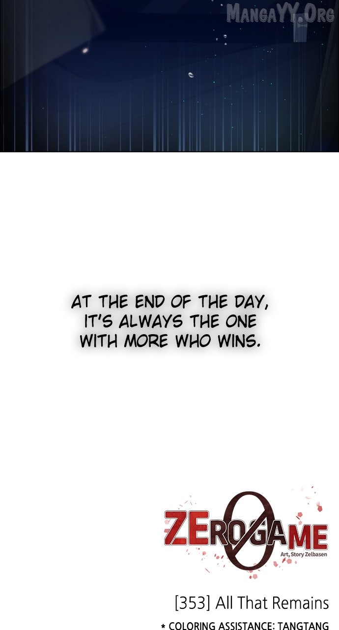 Zero Game Chapter 354 - Page 78 in English