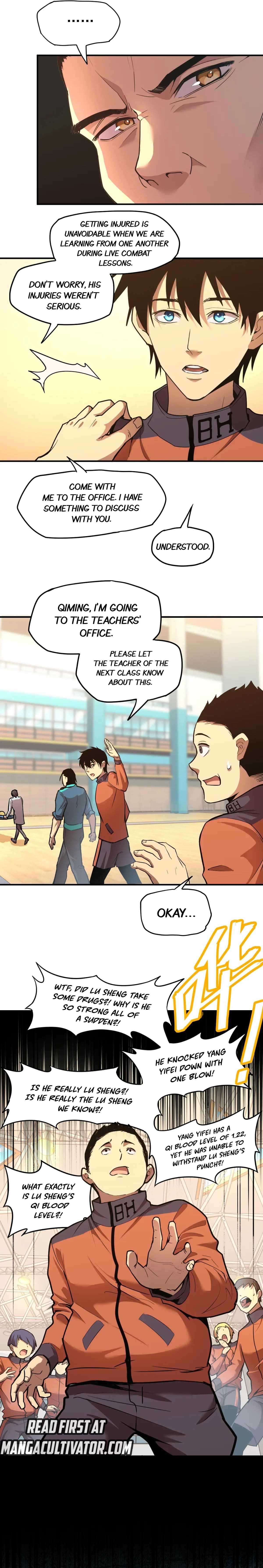 Logging 10,000 Years into the Future (Apex Future Martial Arts) Chapter 4 - Page 3 in English