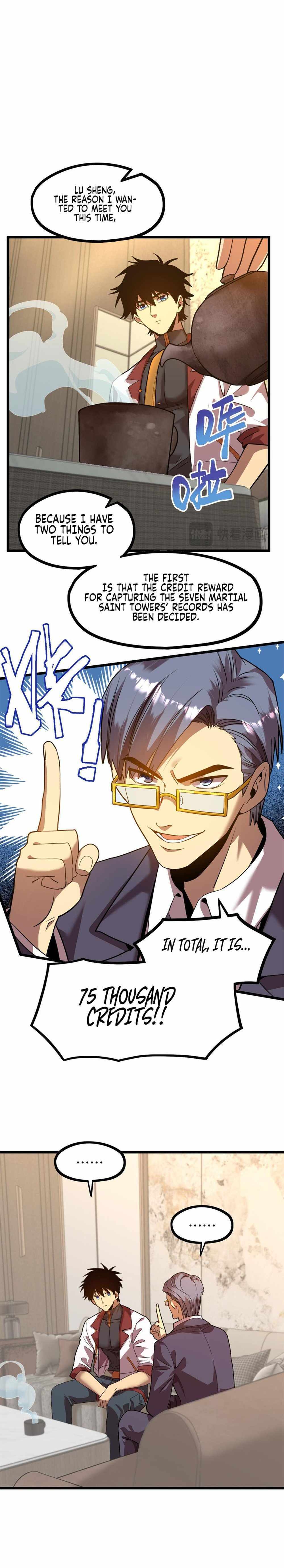 Logging 10,000 Years into the Future (Apex Future Martial Arts) Chapter 93 - Page 14 in English