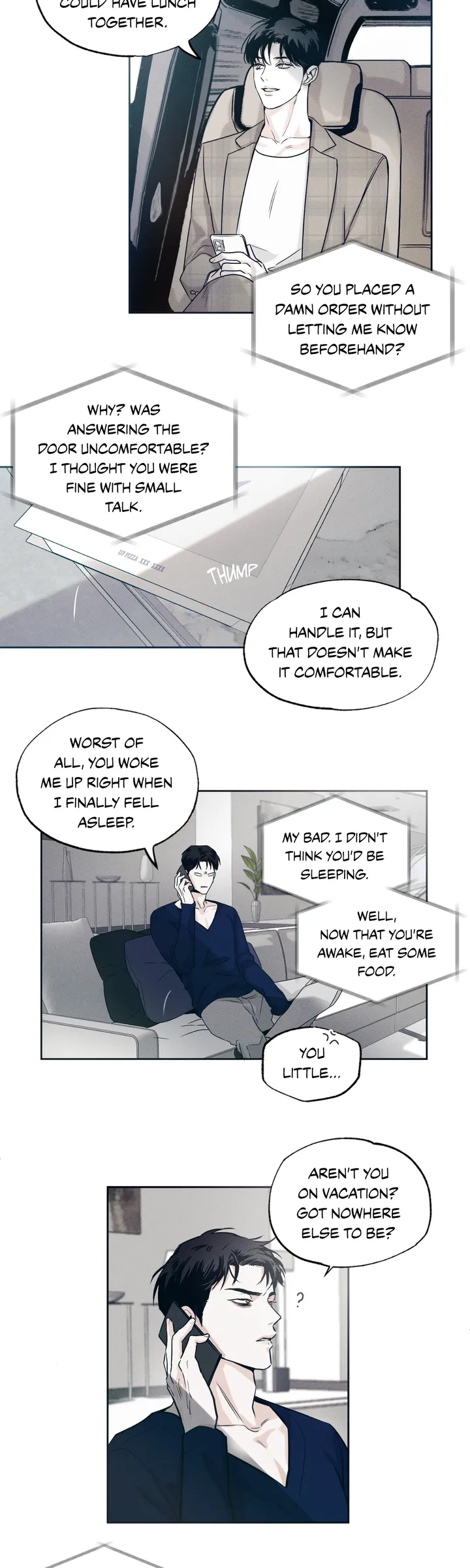 The Pizza Delivery Man And The Gold Palace Chapter 3 - Page 13 in English