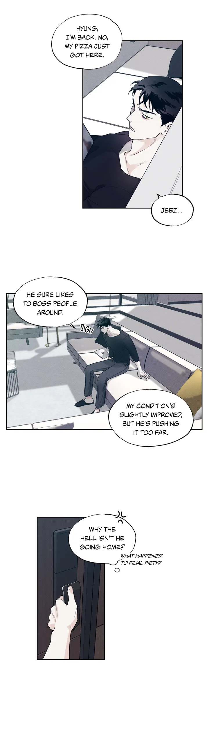 The Pizza Delivery Man And The Gold Palace Chapter 3 - Page 22 in English