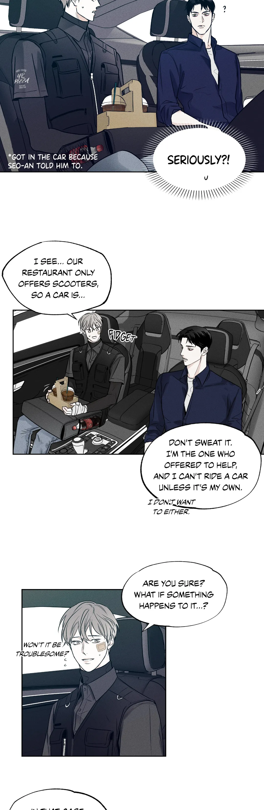 The Pizza Delivery Man And The Gold Palace Chapter 9 - Page 12 in English
