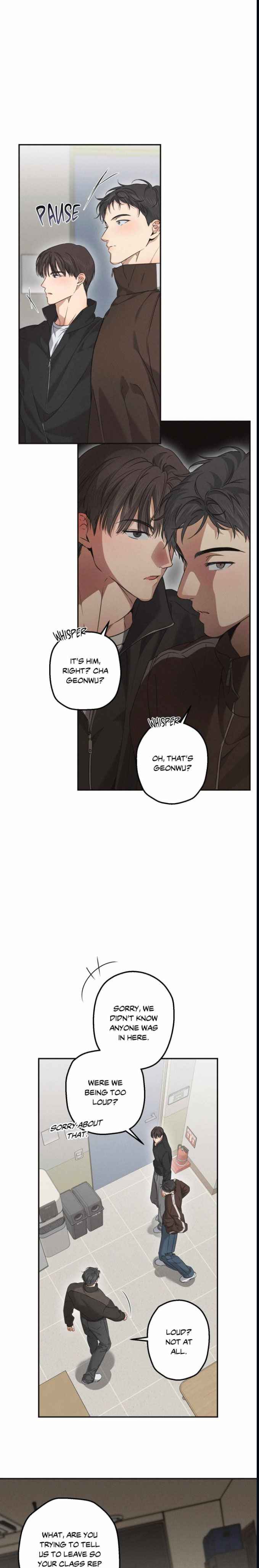 High School Salty Heart Chapter 19.5 - Page 8 in English