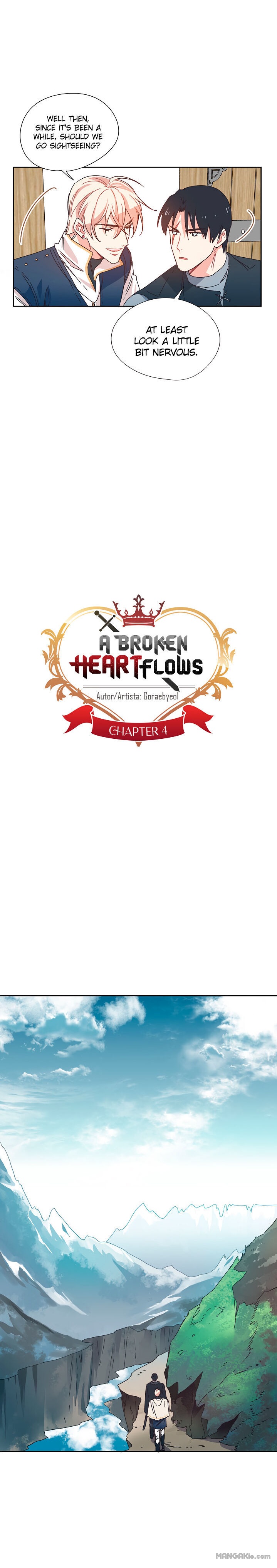 A Broken Heart Flows Chapter 4 - Page 6 in English
