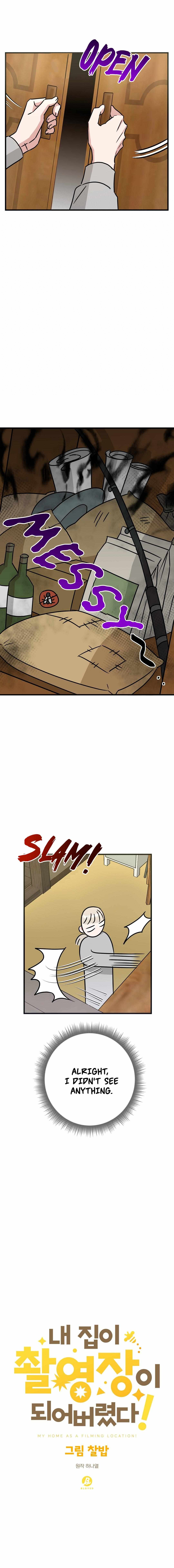 My House Has Become a Filming Location! Chapter 4 - Page 8 in English