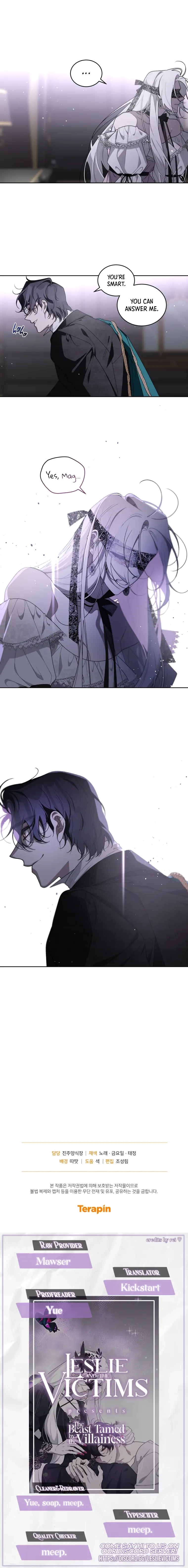 The Beast Tamed by the Villainess Chapter 41 - Page 11 in English