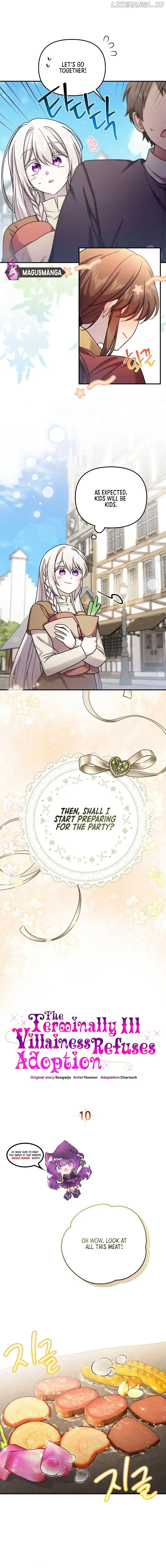 A Terminally Ill Villainess Refuses To Be Adopted Chapter 10 - Page 4 in English