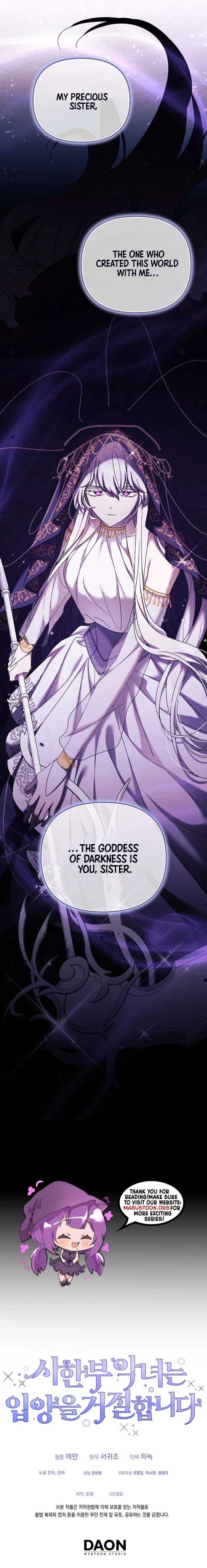 A Terminally Ill Villainess Refuses To Be Adopted Chapter 61 - Page 9 in English