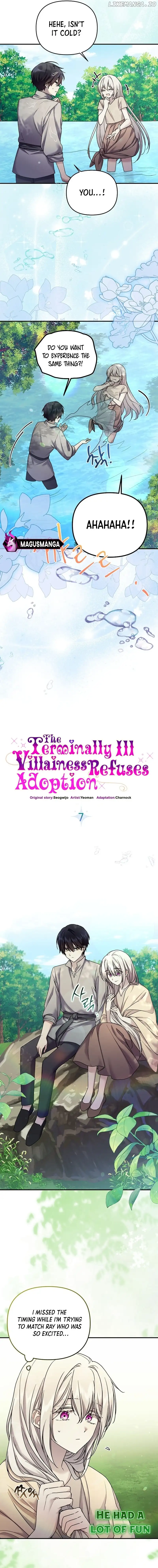 A Terminally Ill Villainess Refuses To Be Adopted Chapter 7 - Page 7 in English