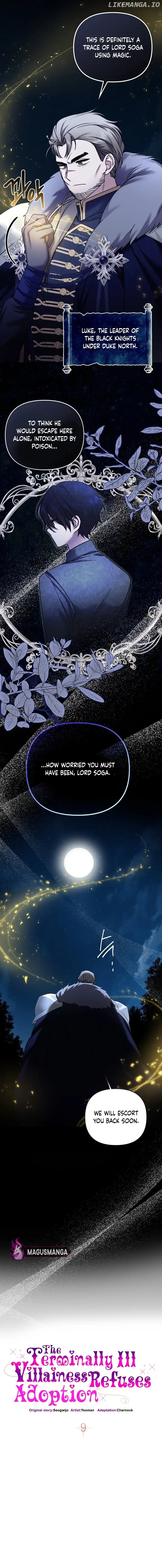 A Terminally Ill Villainess Refuses To Be Adopted Chapter 9 - Page 3 in English