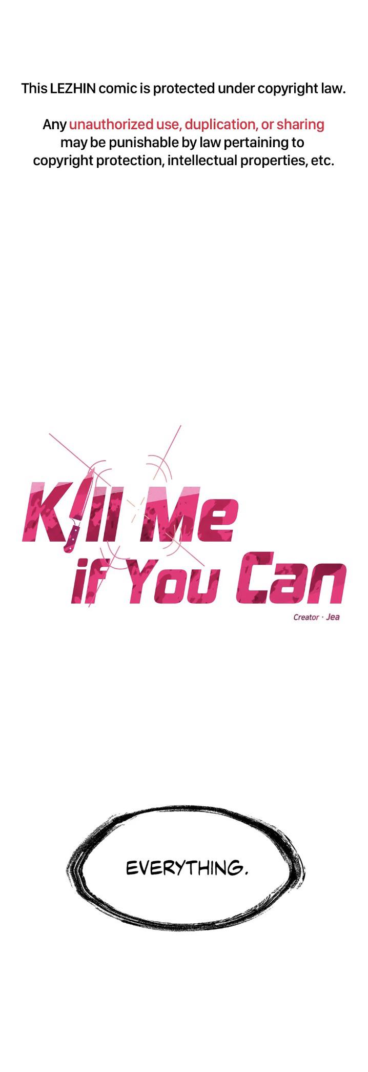 Kill Me If You Can Chapter 22 - Page 3 in English
