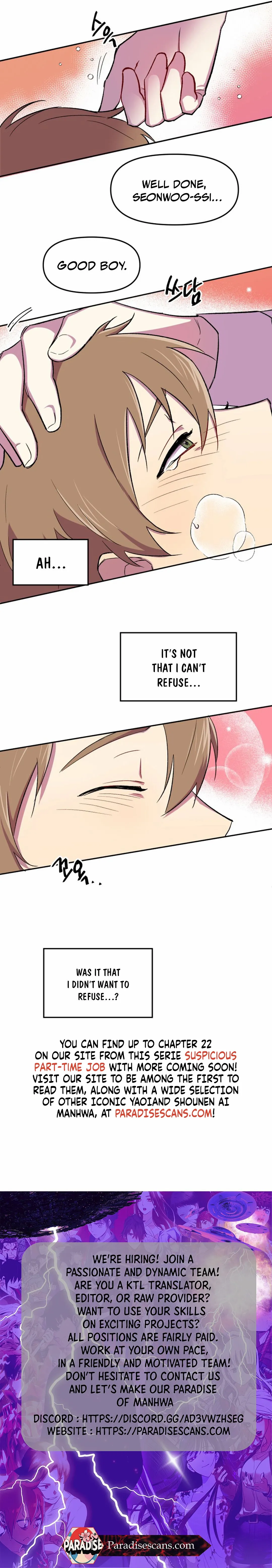 Suspicious Part-Time Job Chapter 6 - Page 12 in English