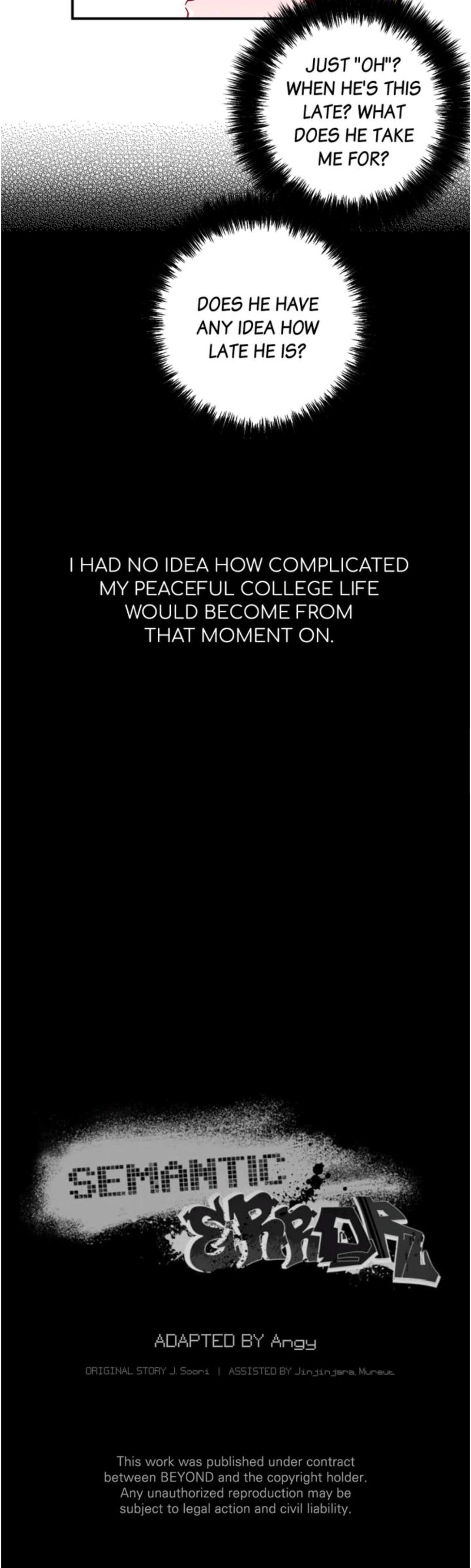 Semantic Error Chapter 1 - Page 37 in English