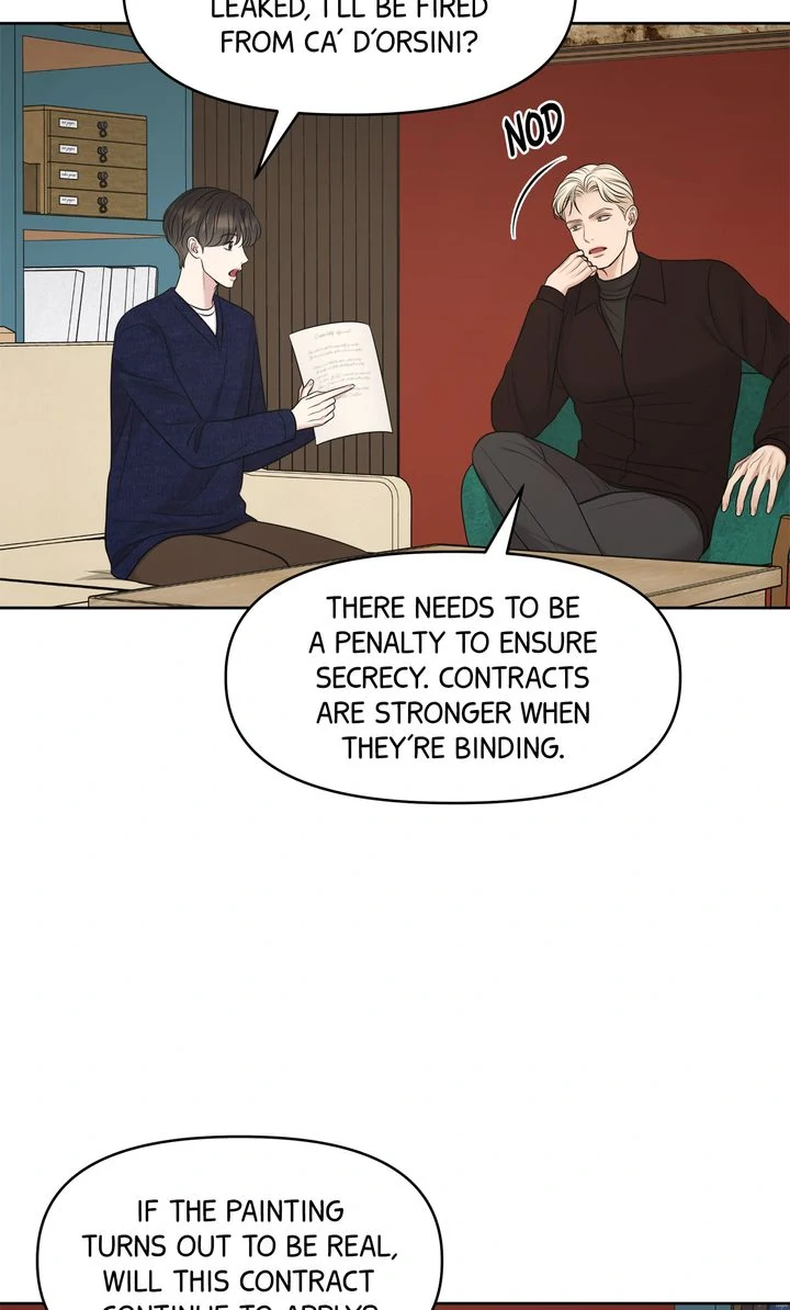 Oil on Canvas Chapter 15 - Page 8 in English