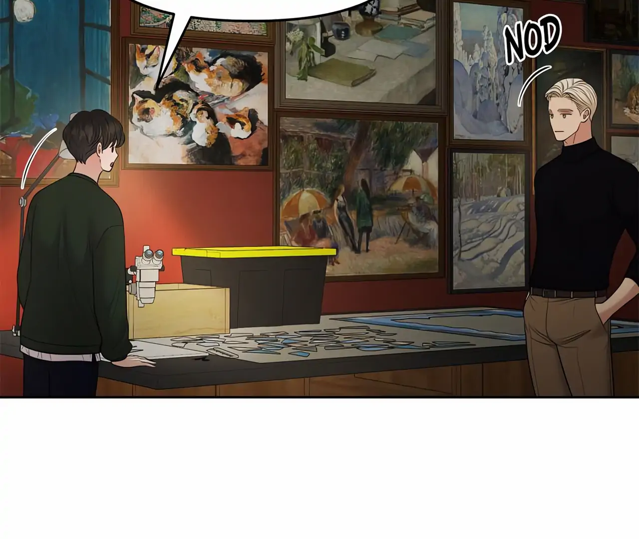Oil on Canvas Chapter 23 - Page 62 in English