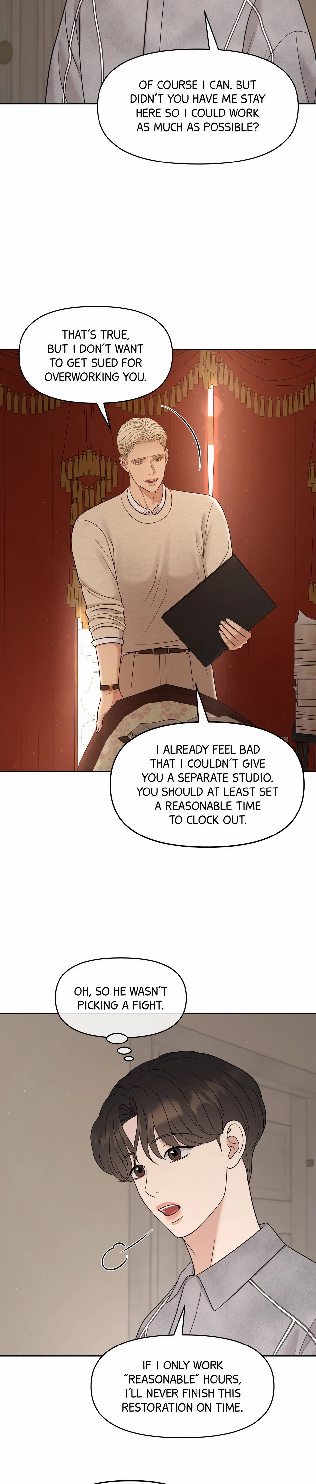 Oil on Canvas Chapter 24 - Page 22 in English