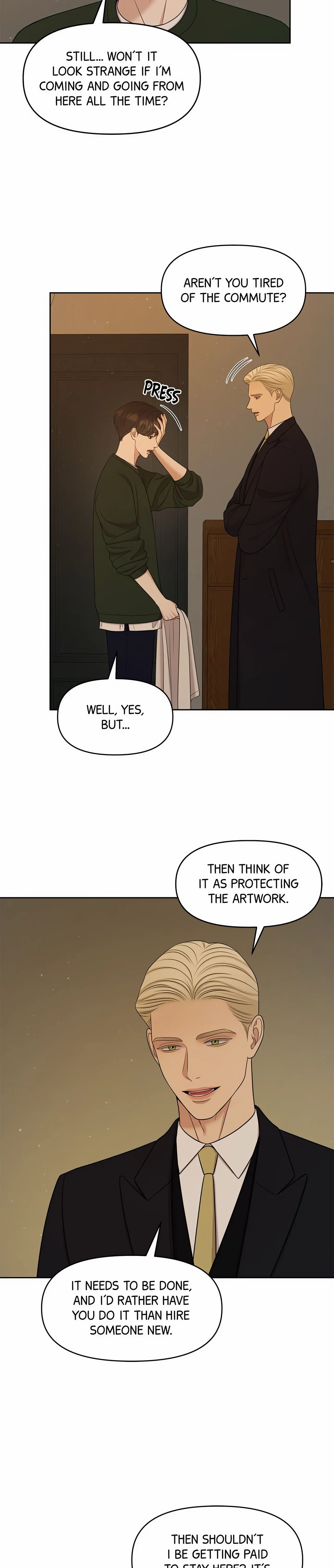 Oil on Canvas Chapter 24 - Page 3 in English
