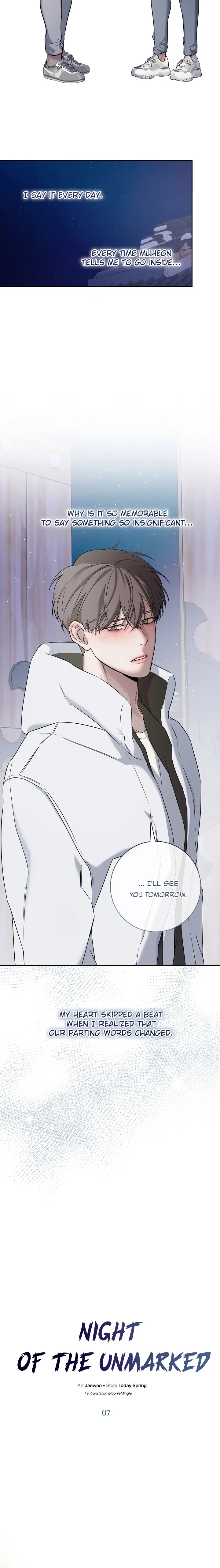 Night Of The Unmarked Chapter 7 - Page 12 in English