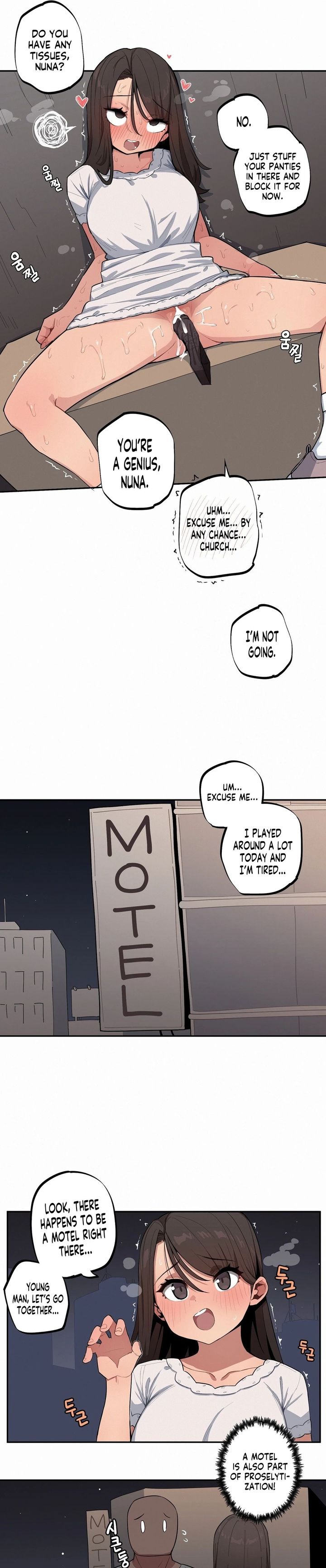 Noona and her BIG little Bro Chapter 40 - Page 9 in English